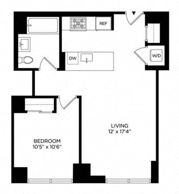 1AH South floor plan