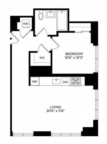 1AS North floor plan