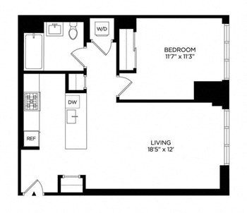 1AZ West floor plan