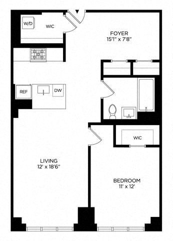 1CQ West floor plan