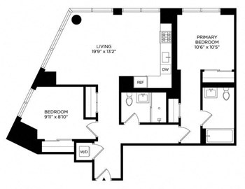 2AH North floor plan