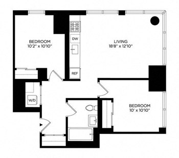2F East floor plan