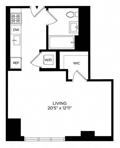 Floor plan layout diagram for 0AE East