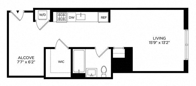 Floor plan layout diagram for 0AL South