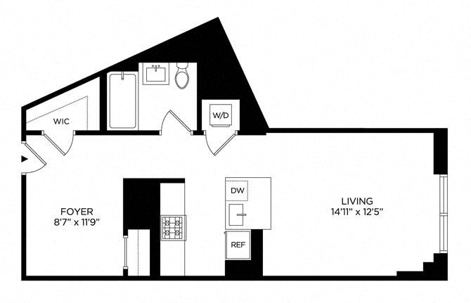 Floor plan layout diagram for 0AP North