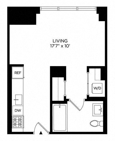 Floor plan layout diagram for 0G North