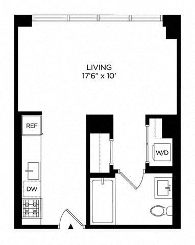 Floor plan layout diagram for 0H East