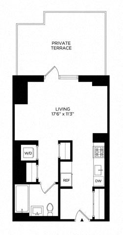 Floor plan layout diagram for 0Y West
