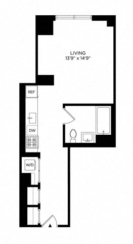 Floor plan layout diagram for 0Z East