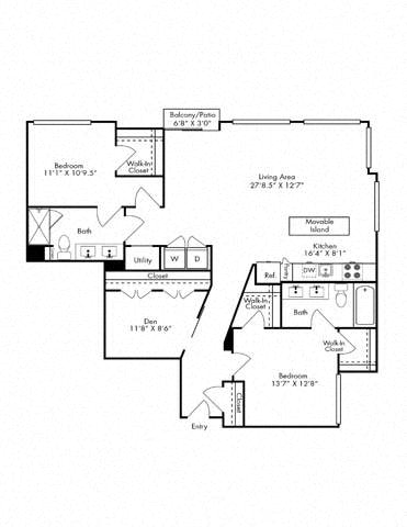 Floor plan layout diagram for 2L