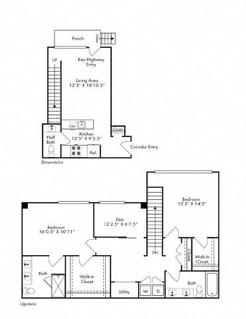 2M floor plan