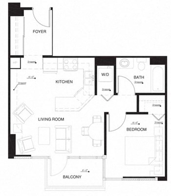 1A floor plan