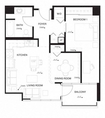 1F floor plan