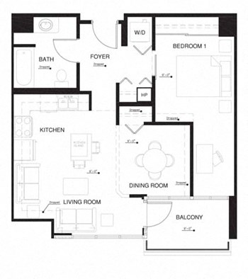 1F w Balcony Renovation 2 floor plan