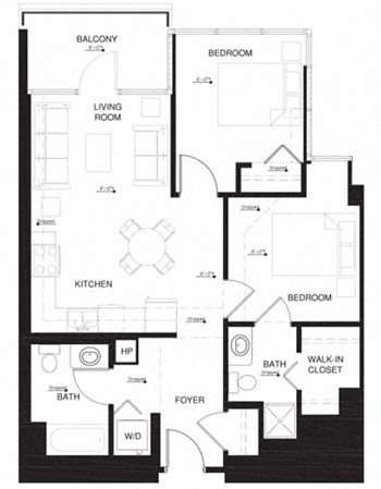 2M floor plan