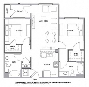 2C floor plan