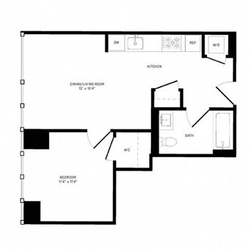 1A floor plan