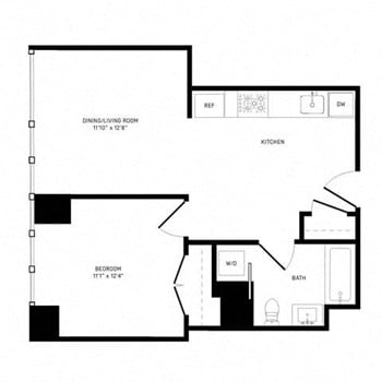 1C floor plan