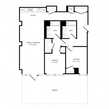 2E floor plan
