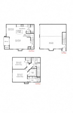 Floor plan layout diagram for 2G Townhome Renovation 6