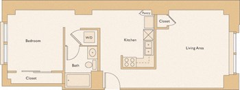 1M floor plan