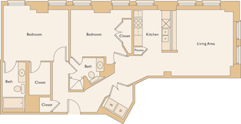 2C floor plan