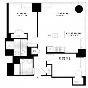 2B floor plan