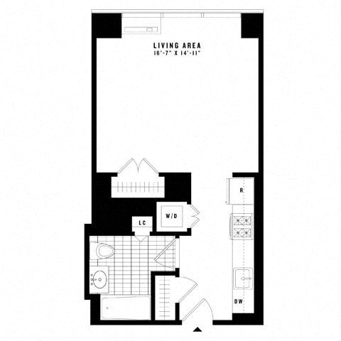 Floor plan layout diagram for SP