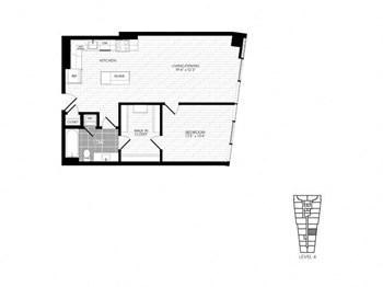 1Q floor plan