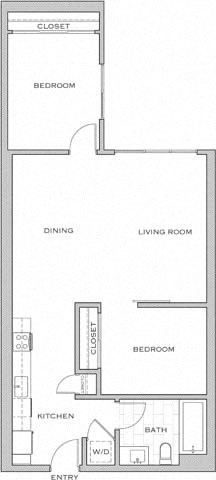 2B floor plan
