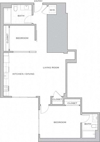2E floor plan
