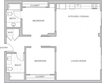 2N floor plan
