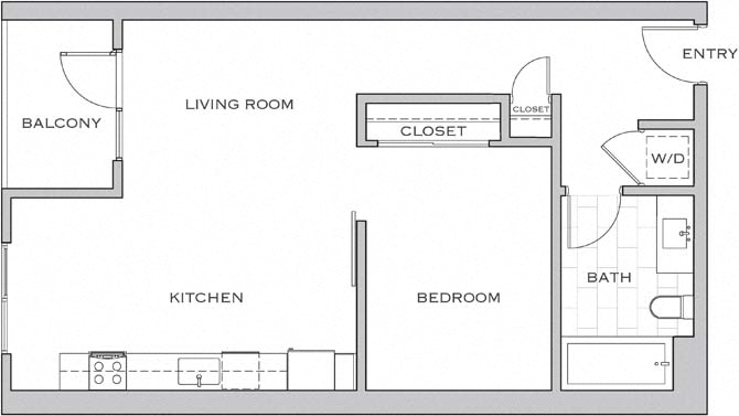 Floor plan layout diagram for Jr 1R