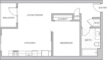 Jr 1R floor plan