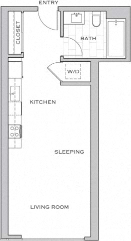 Floor plan layout diagram for SH
