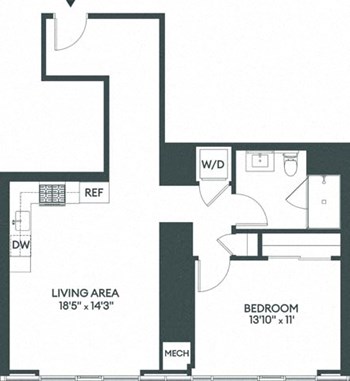 1F floor plan