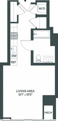 Floor plan layout diagram for SA