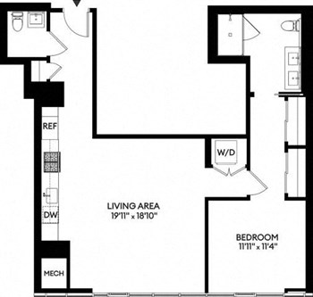 1S floor plan