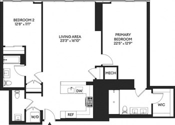 2J floor plan