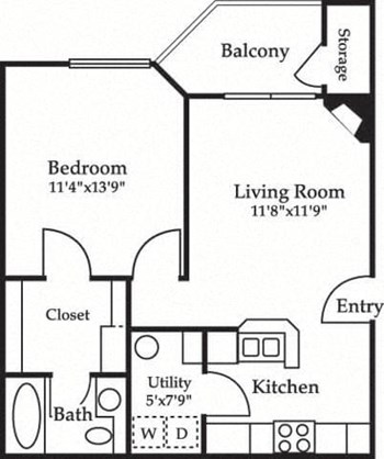 1A floor plan