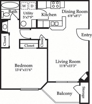 1B Renovation 5 floor plan