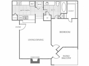 1B Renovation 3 floor plan