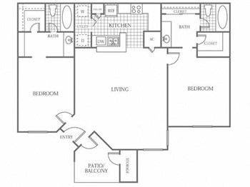 2C floor plan