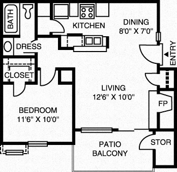 1A floor plan