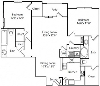 2D Renovation 2 floor plan