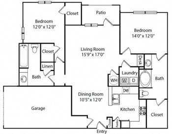2F floor plan