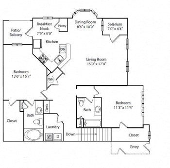 2G floor plan