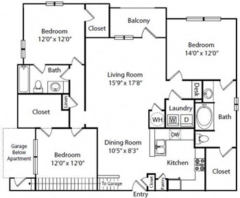 3C floor plan