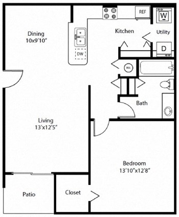 1A floor plan