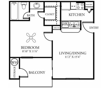 1A Renovation 2 floor plan